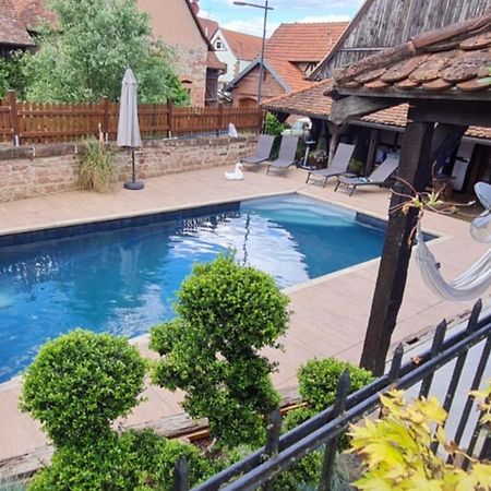 Le Clos Bleu - Gite Rural Schillersdorf Exteriör bild